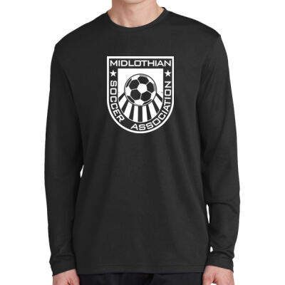 MSA - Unisex Racermesh Poly Long Sleeve T-Shirt Thumbnail