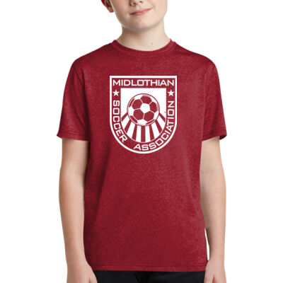 MSA - Youth Poly Heather T-Shirt Thumbnail